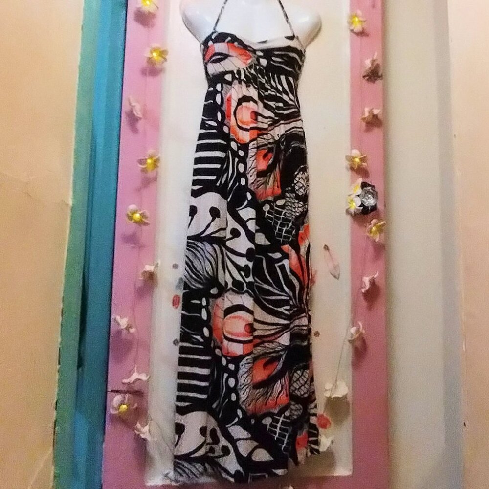 mark. (S) Floral Print Sleeveless Maxi